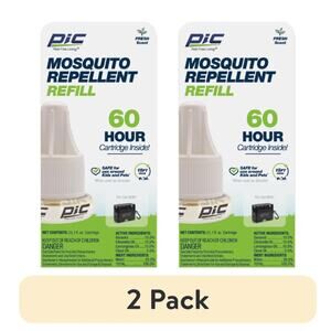 PIC Mosquito Botanical Repellent 60-Hour Refill 2 Pack